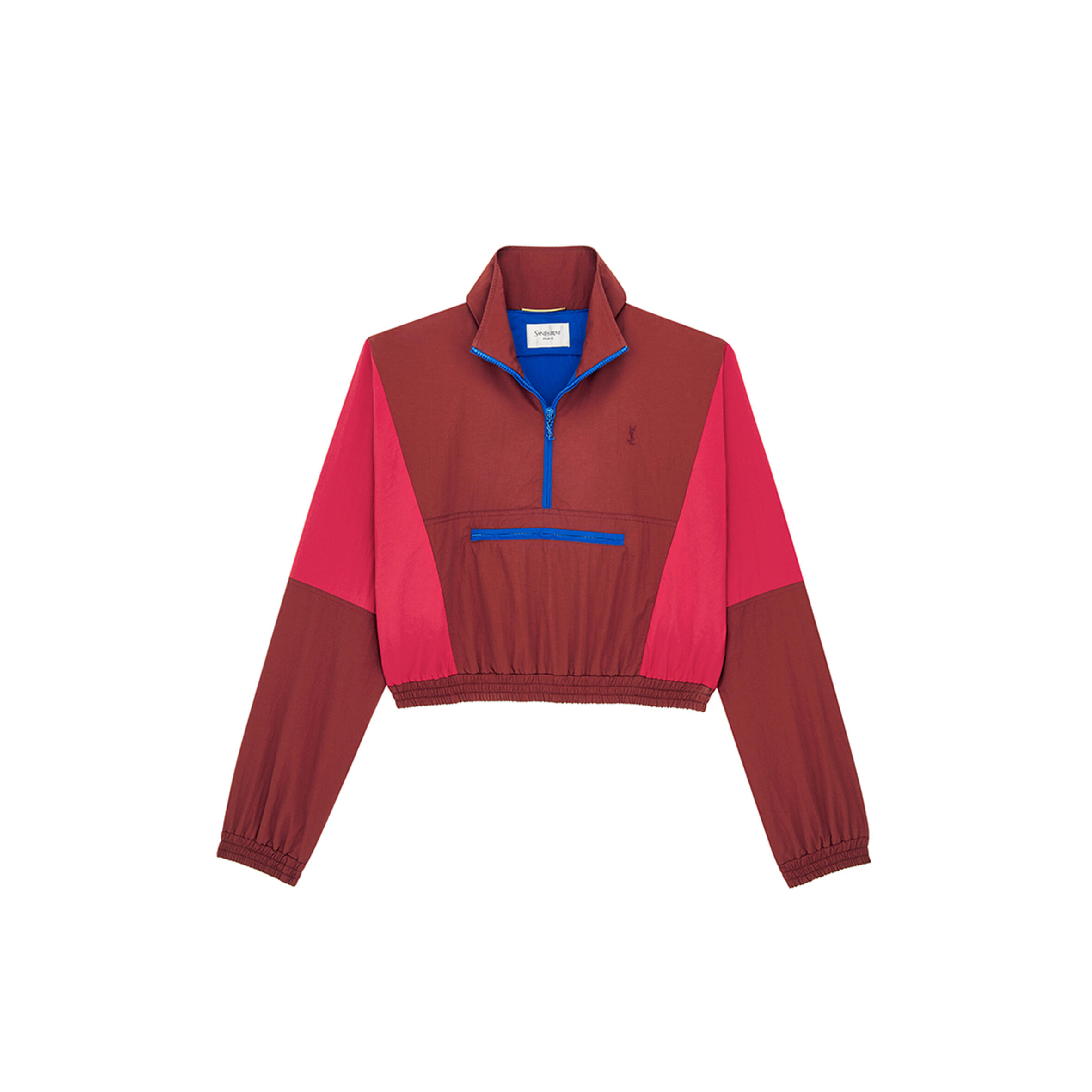 Y51 CASSANDRE CROPPED WINDBREAKER IN NYLON FAILLE 860671Y6J186167